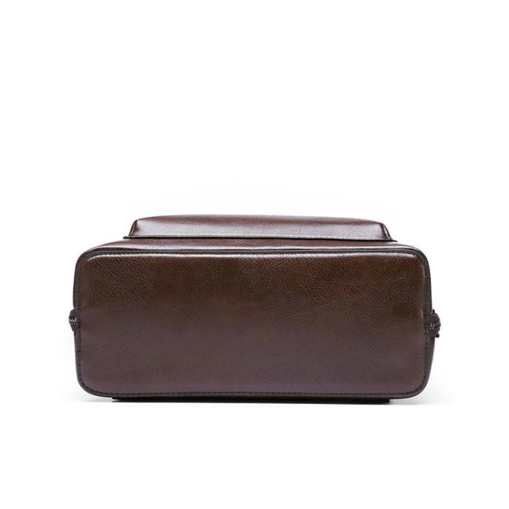 תרמיל גב קלאסי עם רוכסן כפול - עיצוב אלגנטי