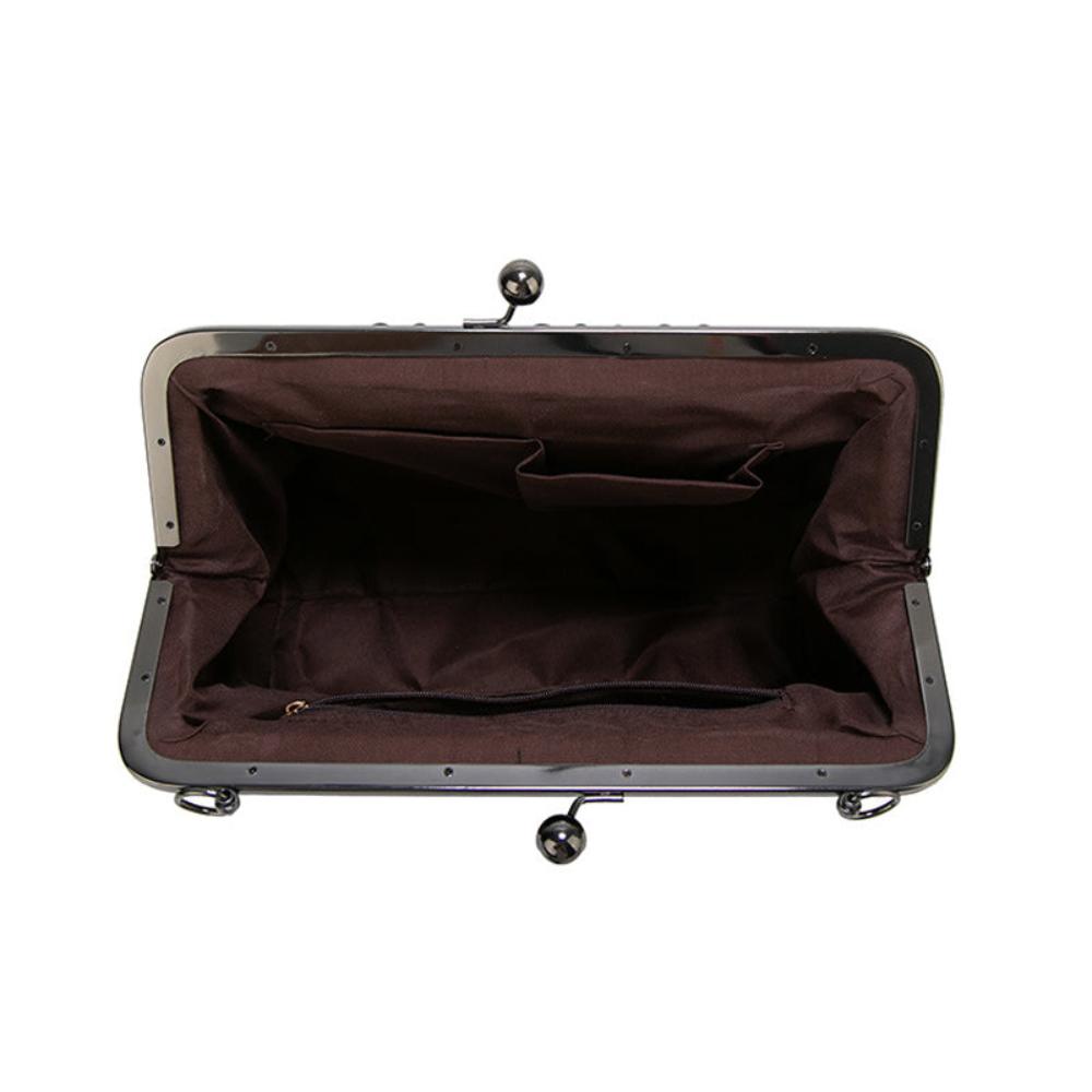 תיק יד וינטג' עם סגירת אבזם