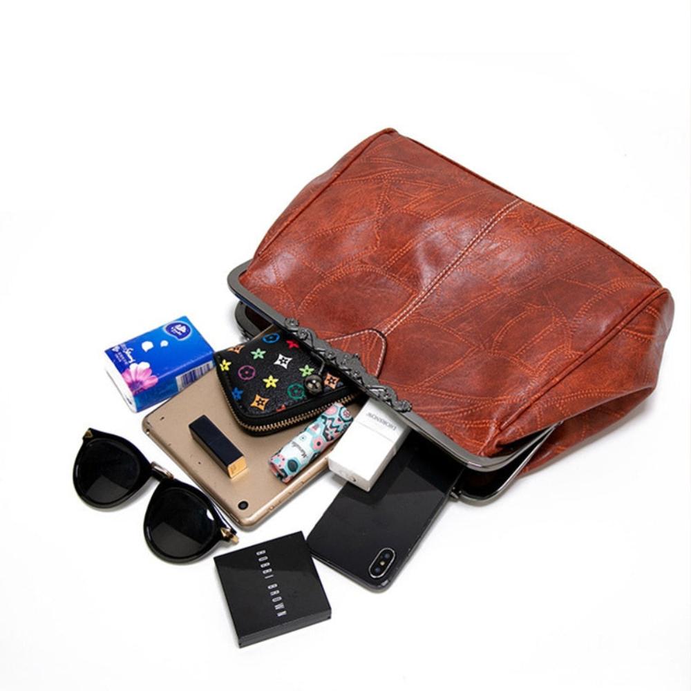 תיק יד וינטג' עם סגירת אבזם