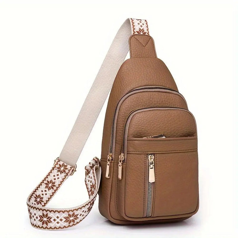 Hazel Vintage Chest Crossbody Bag