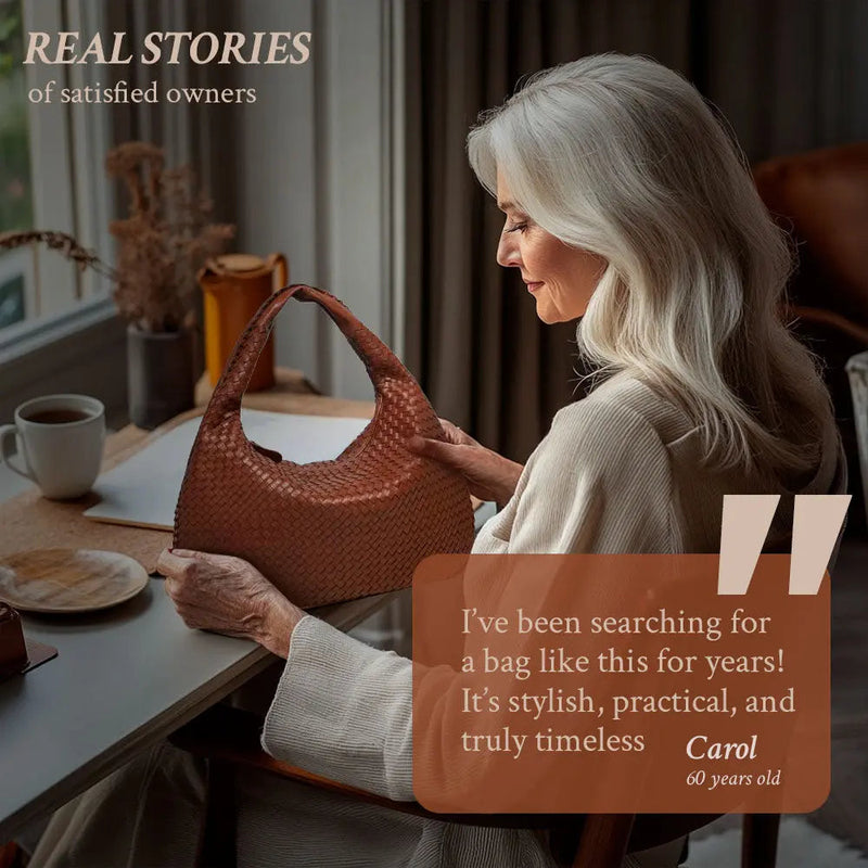 Woven Hobo Bag - Grace’s Timeless Style